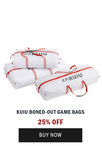 Boned-Out Game Bags