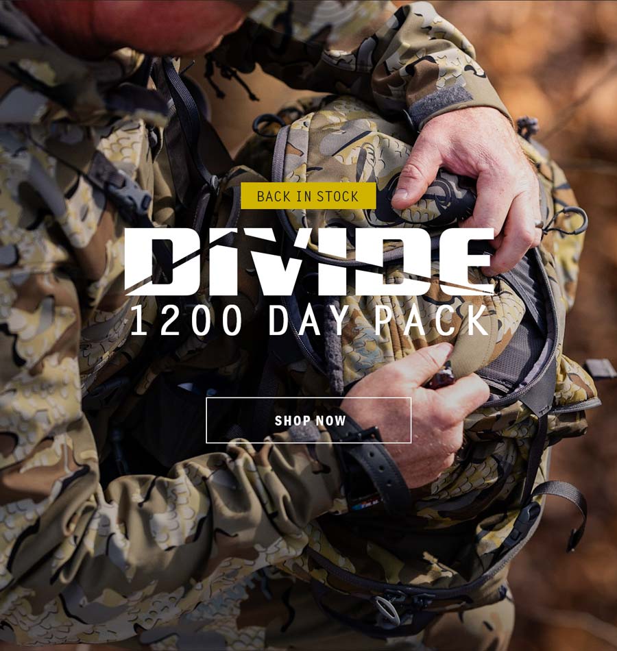 Divide 1200 Day Pack
