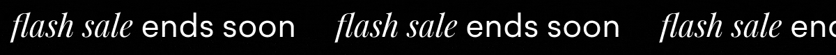 flash sale ends soon