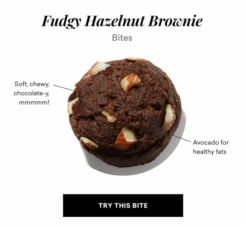 fudgy hazelnut brownie