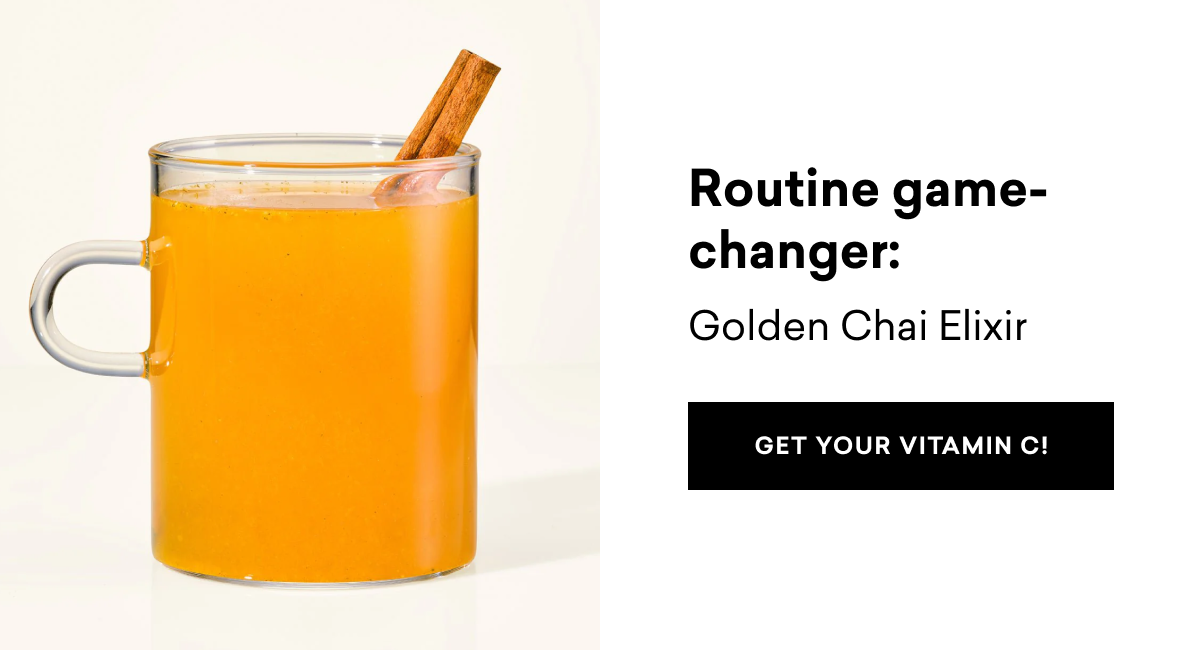 Routine game-changer: Golden Chai Elixir