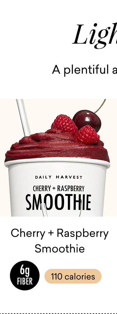 Cherry + Raspberry Smoothie