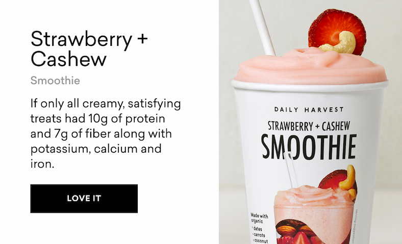 Strawberry + Cashew