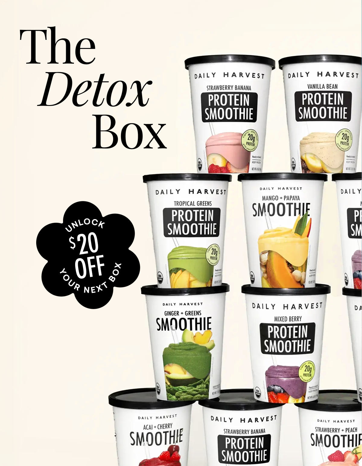 The Detox Box unlock $20 off your next box