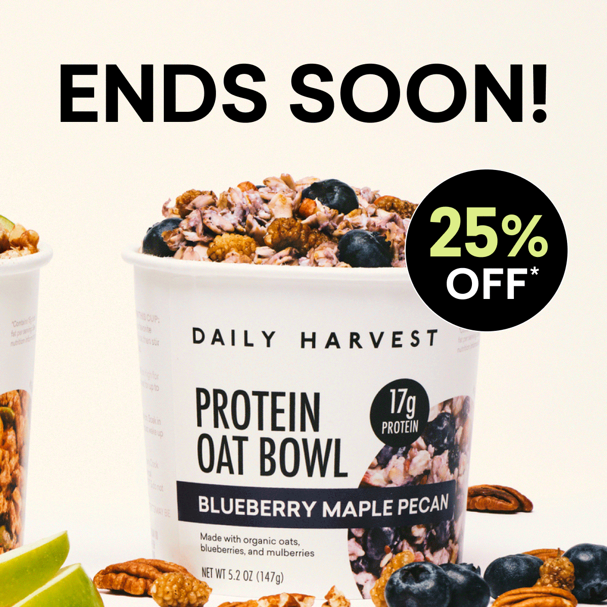 ENDS SOON! 25% OFF