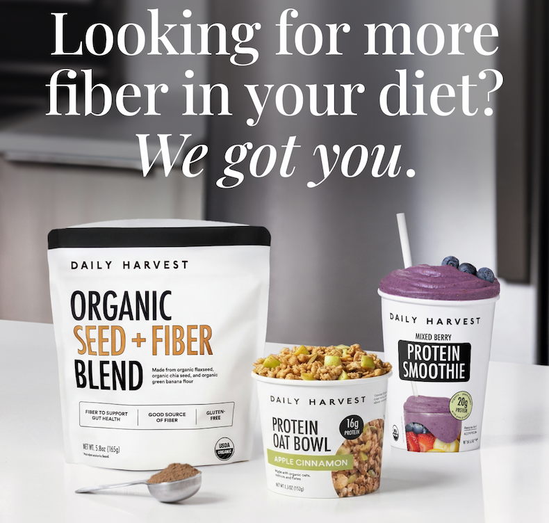 Looking for more fiber in your diet? We got you.