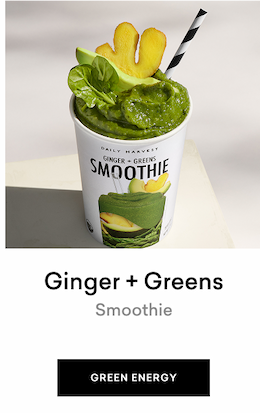 Ginger + Greens Ginger + Greens