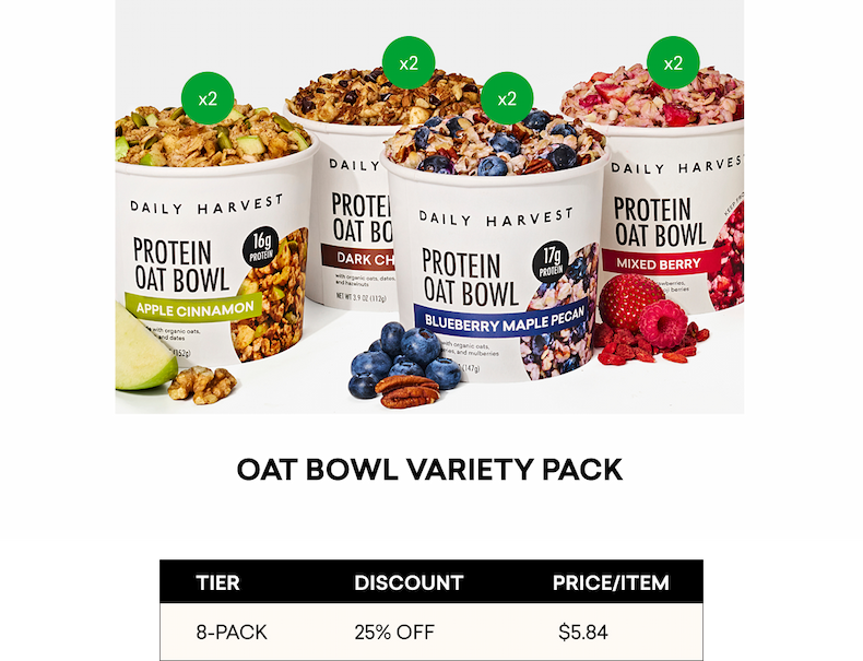 Oat Bowl Variety Pack