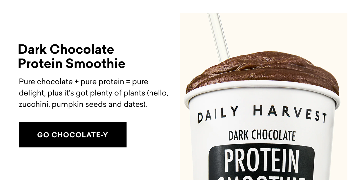 Dark Chocolate Protein Smoothie