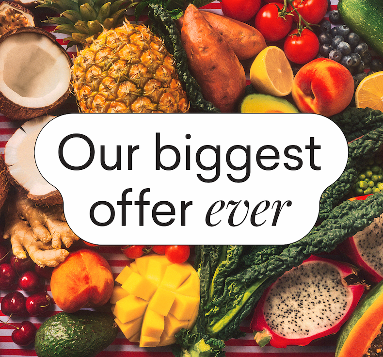 Our biggest offer ever