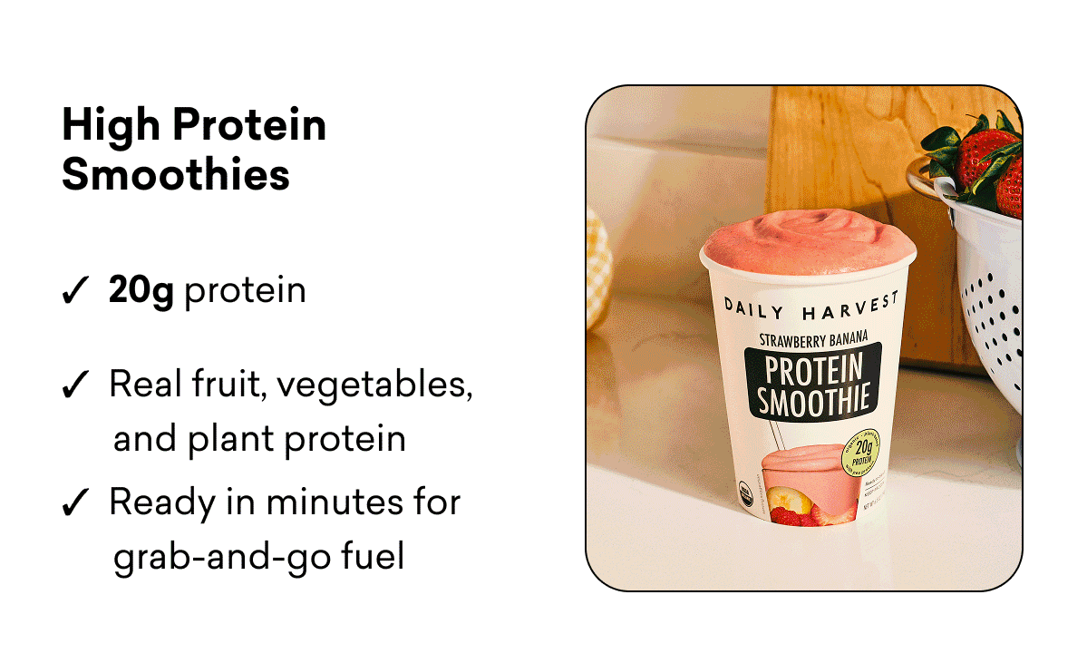 High Protein Smoothies