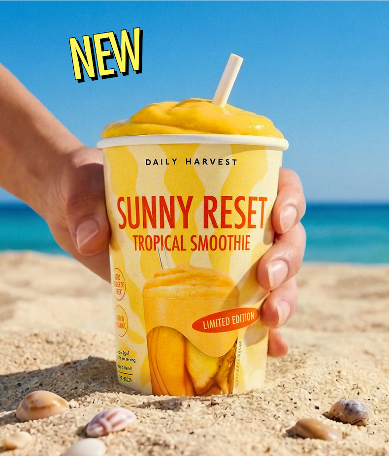 Daily Harvest Limited Edition Sunny Reset Tropical Smoothie