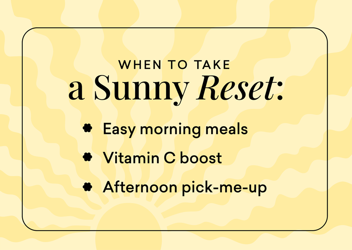 When to take a Sunny Reset