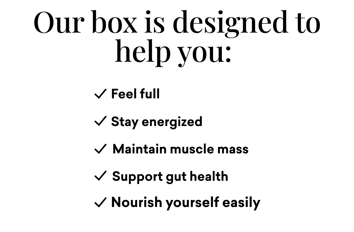 Our Box is designed to help you