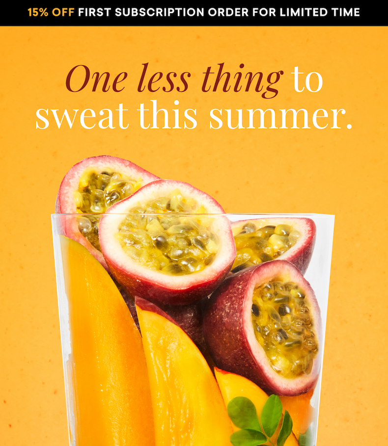 One less thing to sweat this summer.