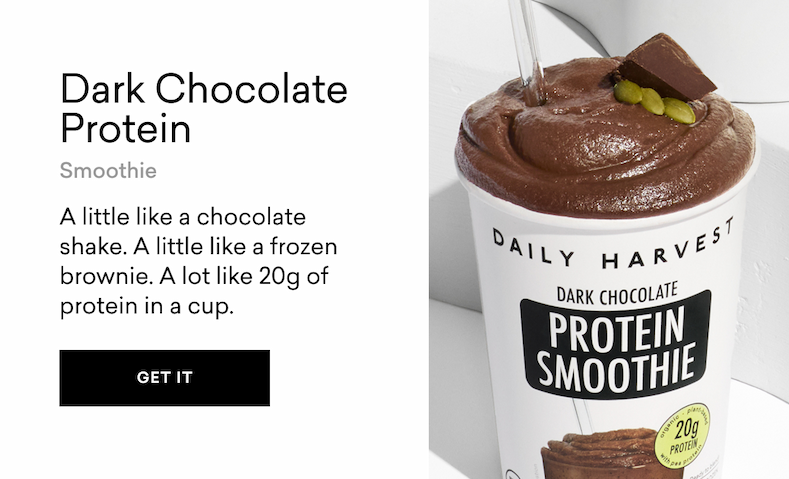 dark chocolate high protein