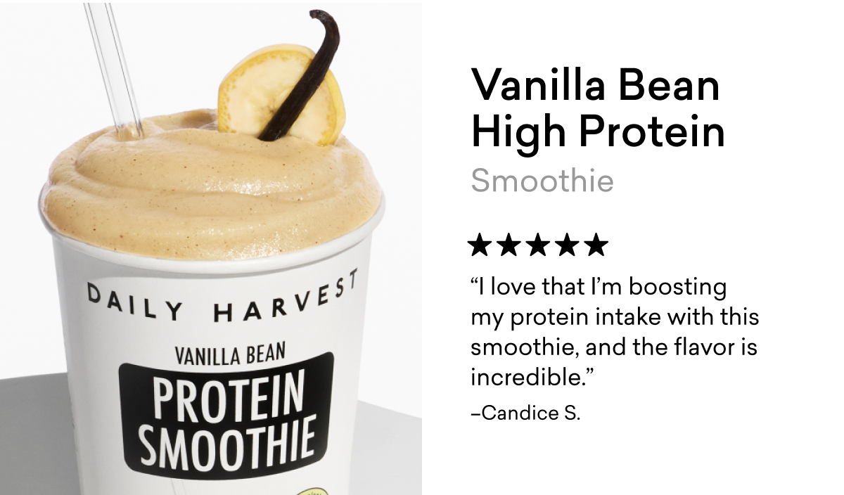 vanilla bean high protein