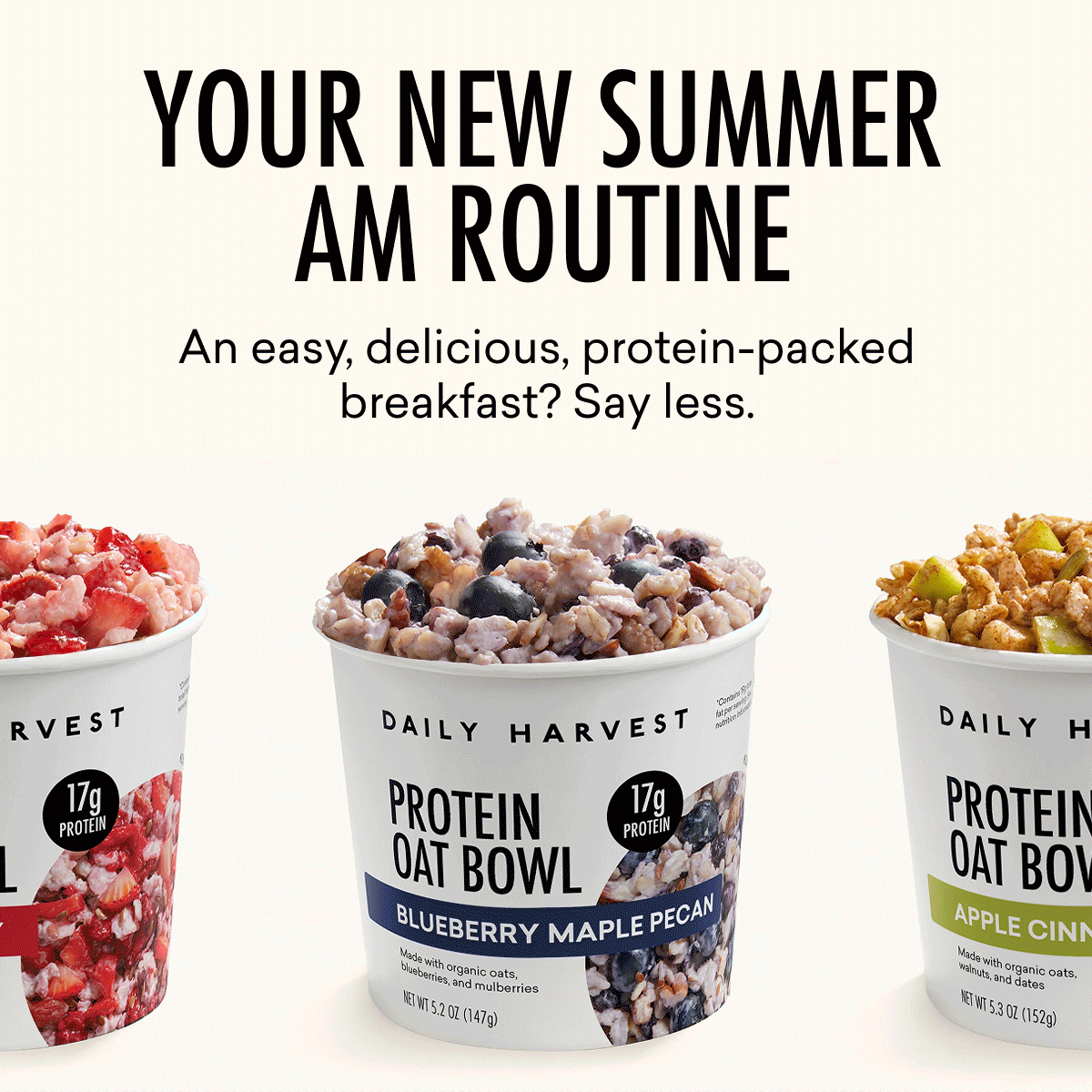 YOUR NEW SUMMER AM ROUTINE | An easy, delicious, protein-packed breakfast? Say less.