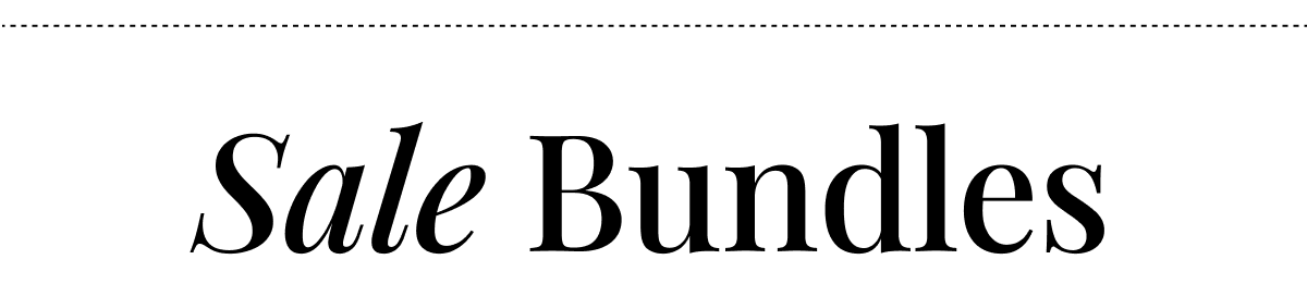 Sale Bundles