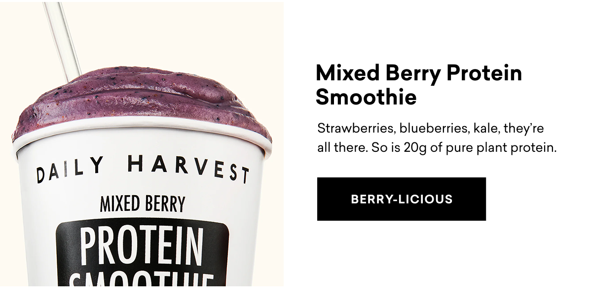 Mixed Berry Protein Smoothie