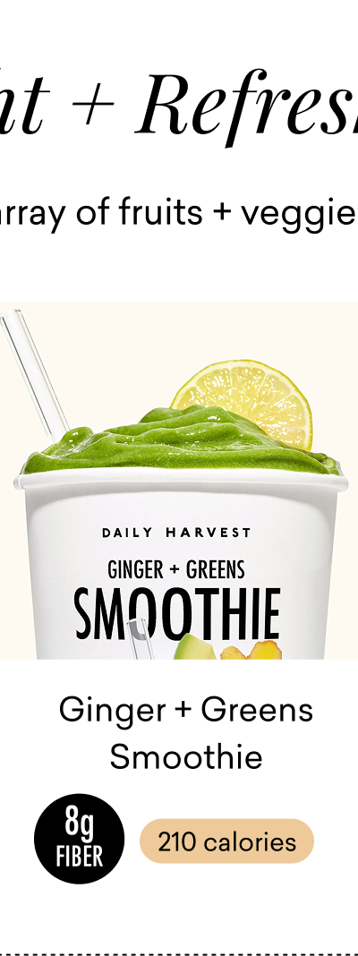 Ginger + Greens Smoothie