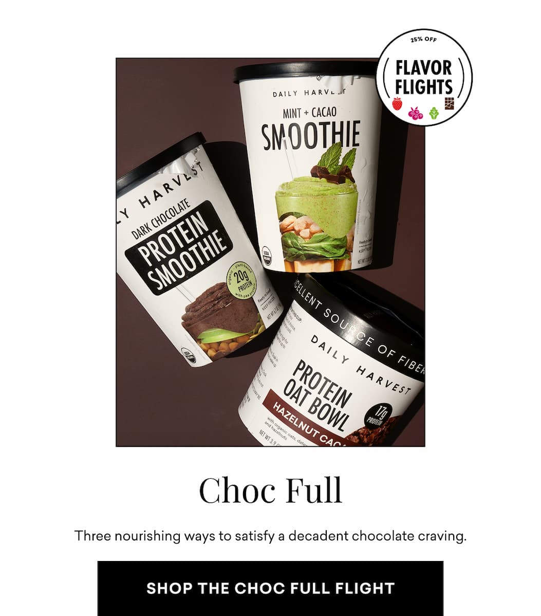 Choc Full: Three nourishing ways to satisfy a decadent chocolate craving.