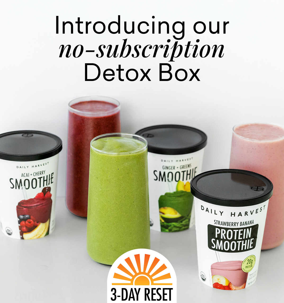 Introducing our no-subscription Detox Box Introducing our no-subscription Detox Box