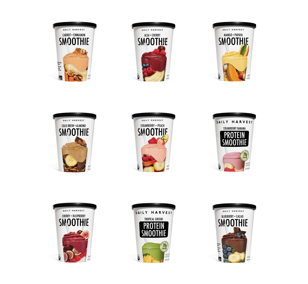 Packed with ice-cold fruits and veggies, all you have to do is blend it up and consider it handled. No pots, pans, or ovens required