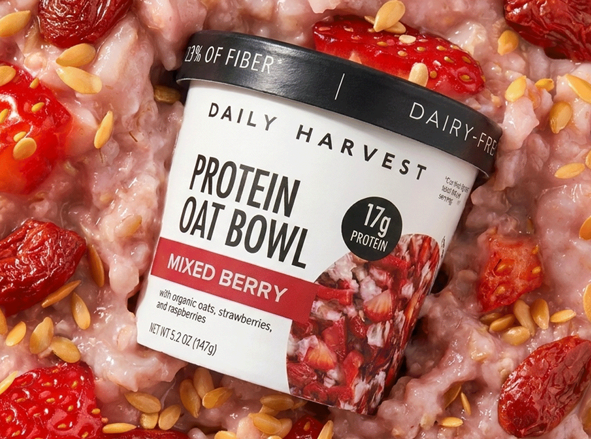 Daily Harvest High Protein Oat Bowl collection