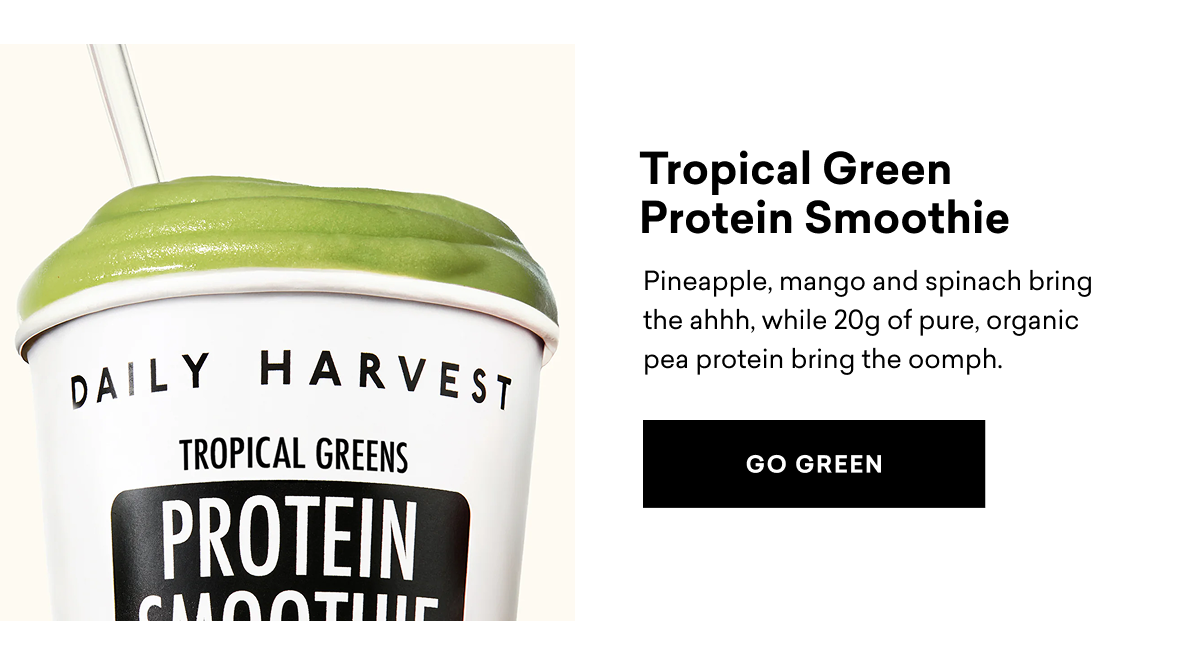 Tropical Green Protein Smoothie