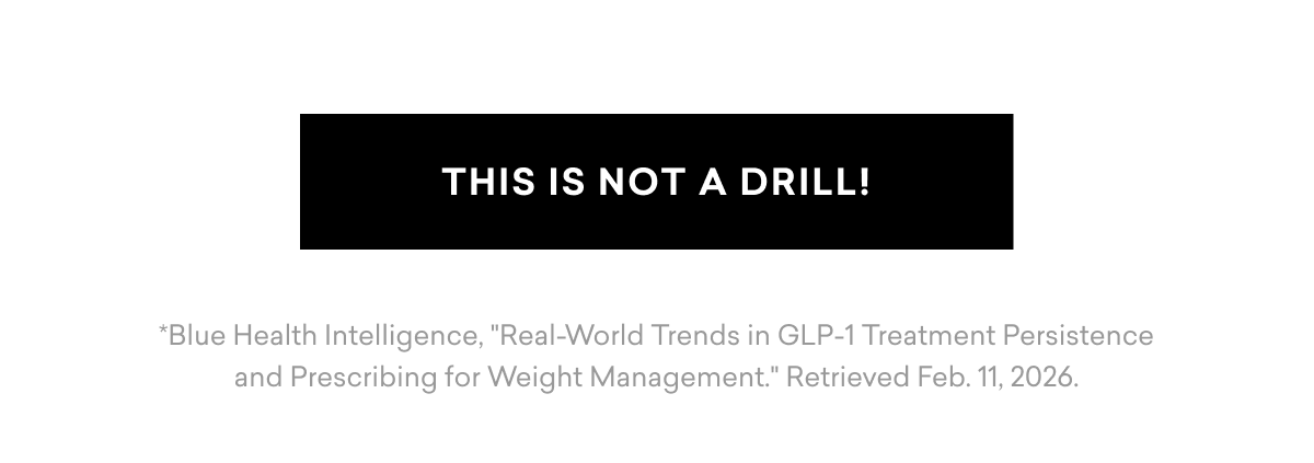 THIS IS NOT A DRILL!