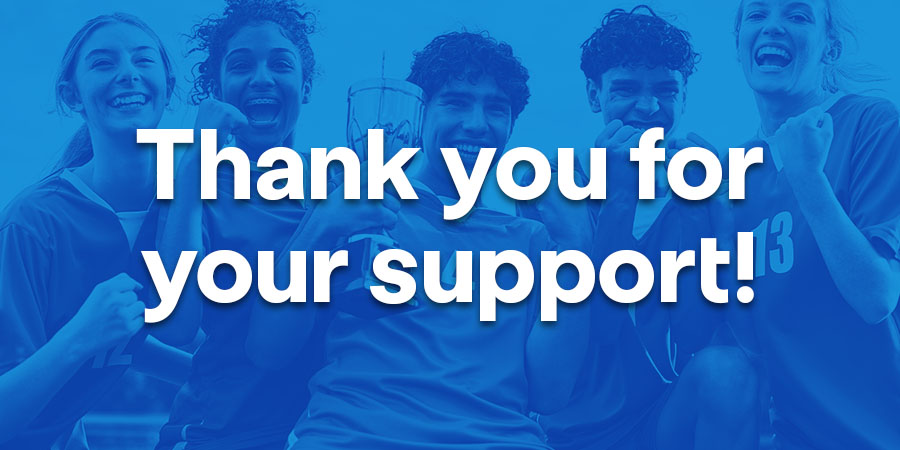 Thank you for your support!