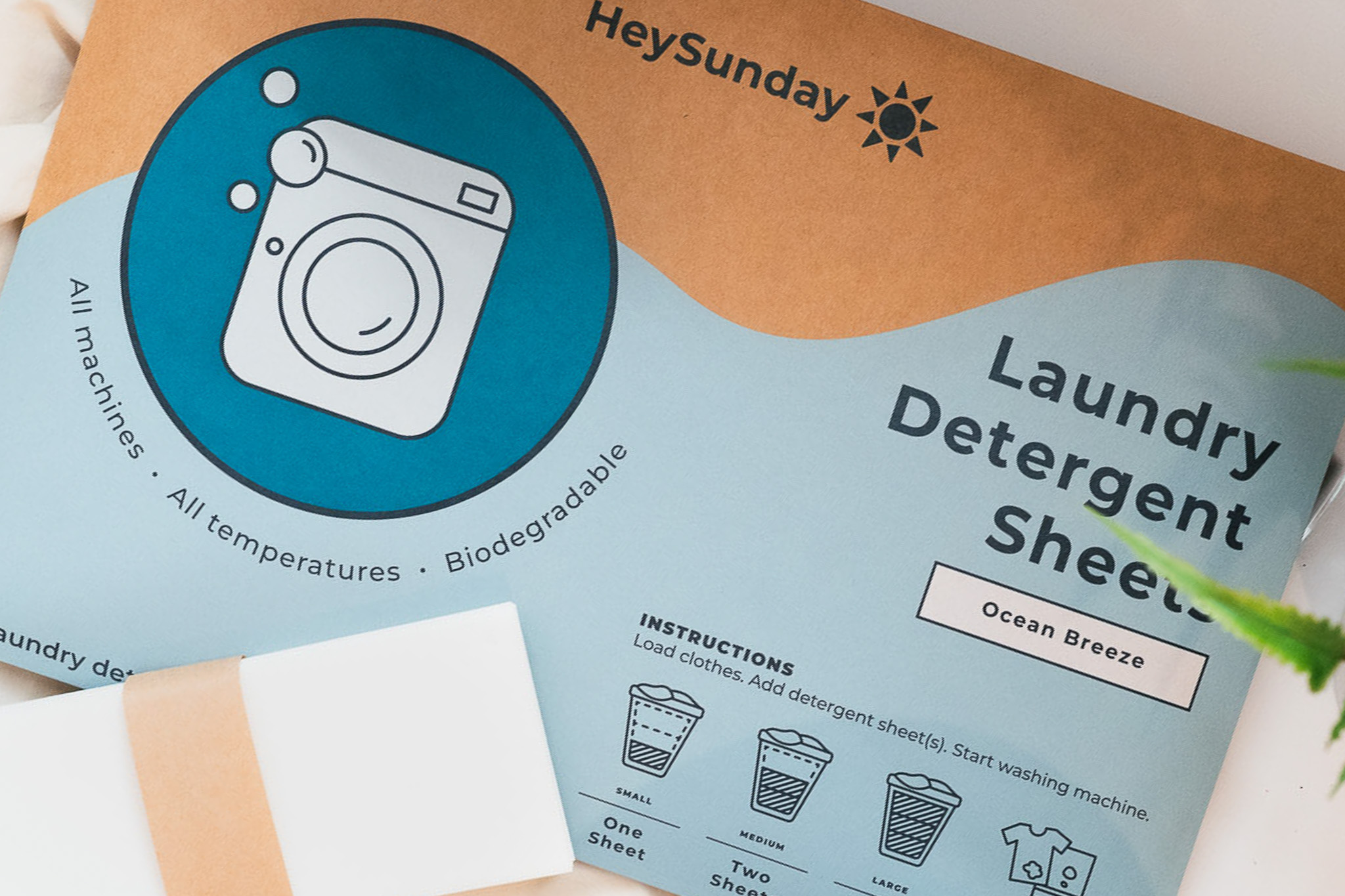 60 loads in a 6-ounce envelope — fits in your mailbox