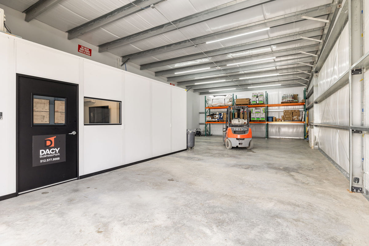 Modular office interior at Dacy Business Park