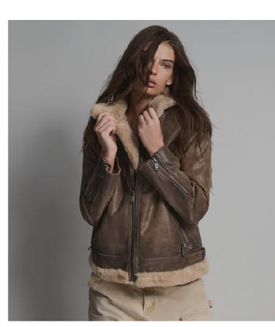 Riley Faux Shearling Coat