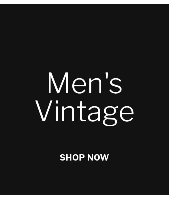 Men's Vintage