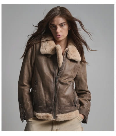 Riley Faux Shearling Coat
