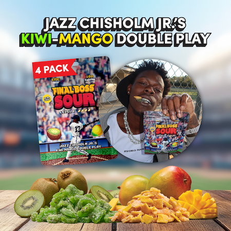 Jazz Chisholm Jr.'s Kiwi Mango Double Play 4-pack product hero