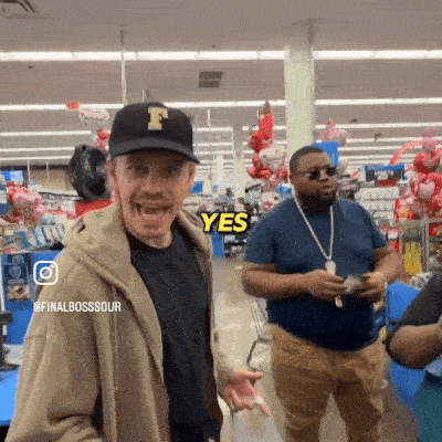 Walmart shopper enjoys sample of Level 2 Strawberry Mango