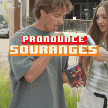 People taste test Souranges