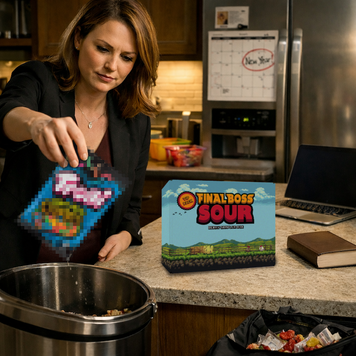 Breaking up with bland sour candy.