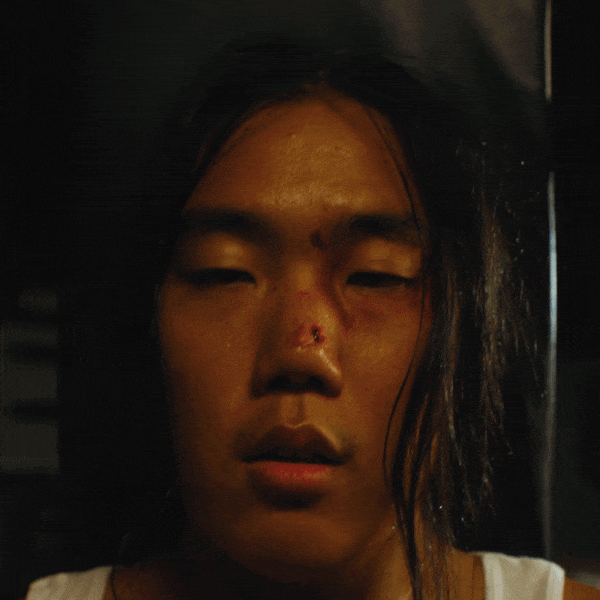 James Seo eats Punch-Out Peaches
