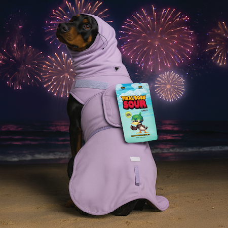 Labrador survives 4th of July firework show!