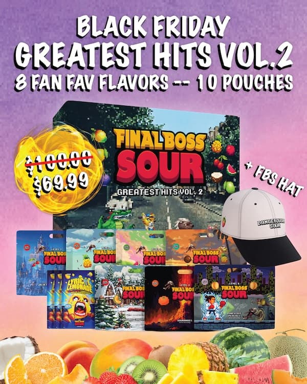 Black Friday Greatest Hits: Bundle of Favorite Past Flavor Drops + FBS Hat!