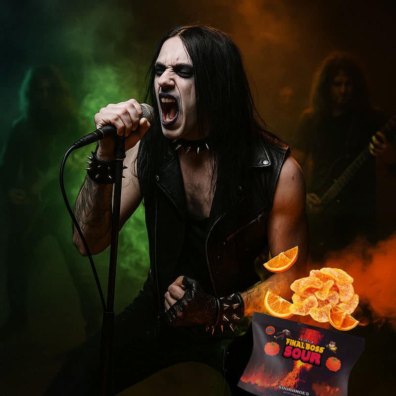 Goth singer