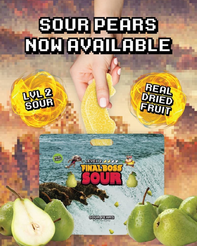 Level 2 Sour Pears (Now Available!)