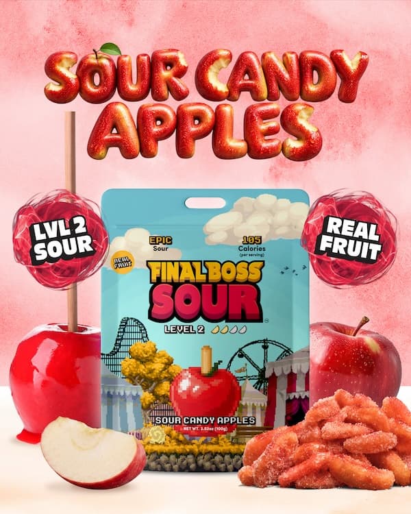 Level 2 Red Candy Apple 4-Pack product packaging