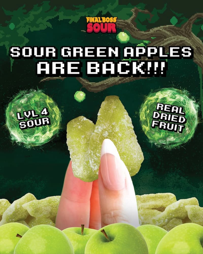 Shop Sour Green Apples - Level 4!