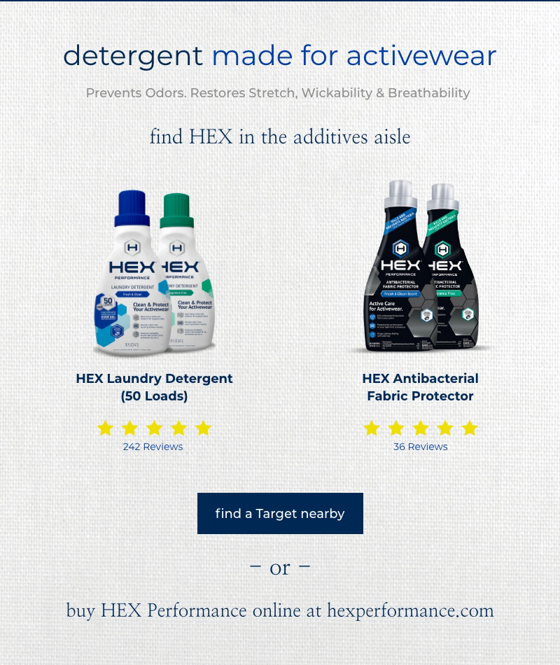 HEX Detergent is now available at Target! HEX Performance