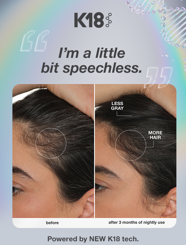 "I'm a little bit speechless."